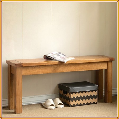Global - Dining Sets 06 : Bàn Kéo Giản + Bench + 2 Ghế ( 5 Nan - Mặt Gỗ )
